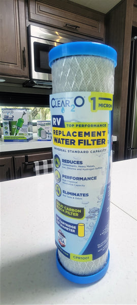 CLEAR2O® RV Replacement Water Filter - CPR1001 - MADE IN THE USA