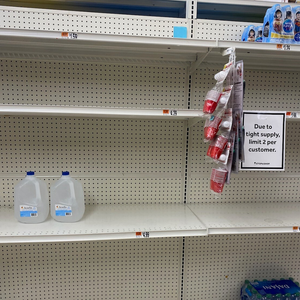 IN CURRENT CRISIS, AVOID EMPTY SHELVES AND STANDING IN LINES WITH FILTERED WATER