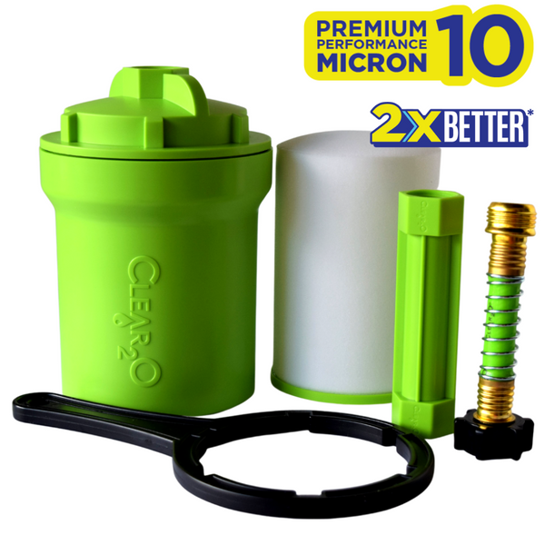 CLEAR2O® DIRTGUARD™ SEDIMENT PRE-FILTER (CPF1000-10) 10 MICRON FILTER - Protect Your Water Filter with DirtGUARD - The Ultimate Sediment Pre-Filter for Cleaner Water and Longer Filter Life