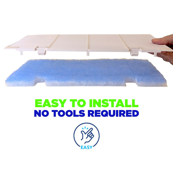 CLEAR2O DUSTGUARD RV AIR FILTER 14" X 7.5" (4 FILTER PK)