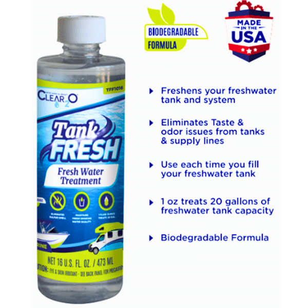 CLEAR2O® TANKFRESH FRESH WATER TREATMENT TFF1016