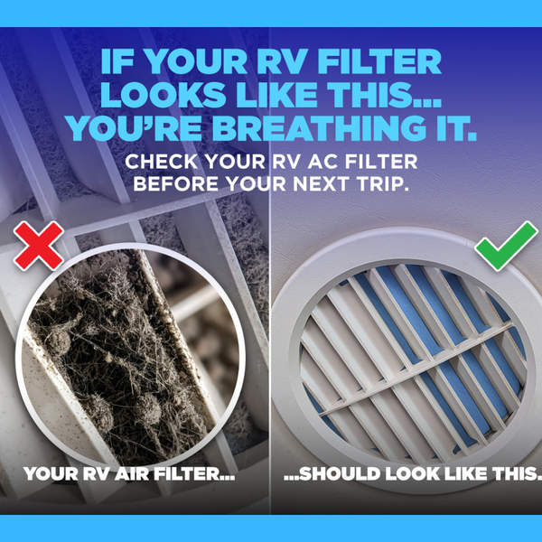 CLEAR2O DUSTGUARD RV AIR FILTER 20" X 17" CUT TO SIZE - DGA2017