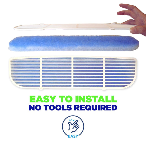 CLEAR2O DUSTGUARD RV AIR FILTER 16" X 4" (4 FILTER PK)