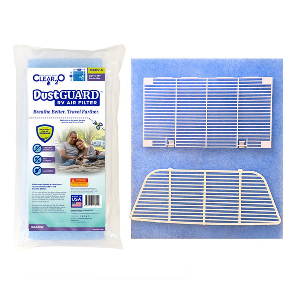 CLEAR2O DUSTGUARD RV AIR FILTER 20" X 17" CUT TO SIZE - DGA2017