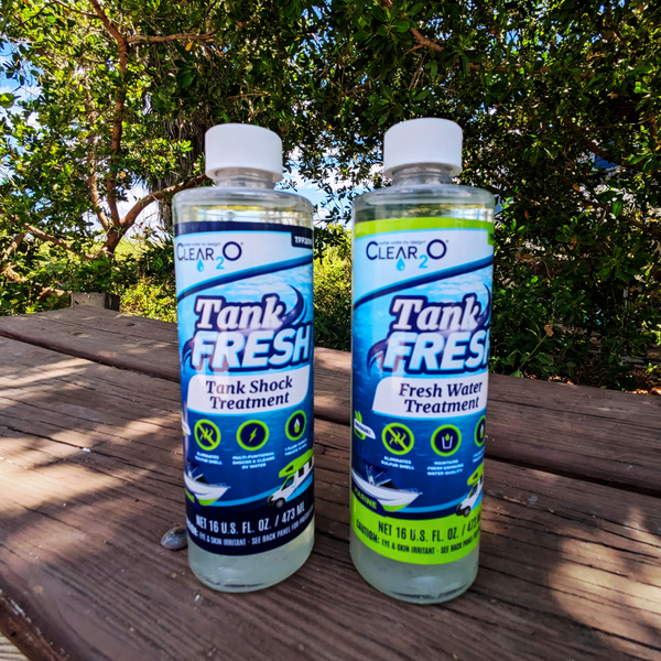 BUY 2 TankFRESH™ Fresh Water Treatment (TFF1016) GET FREE TankFRESH™ Shock Treatment (TFF2016)