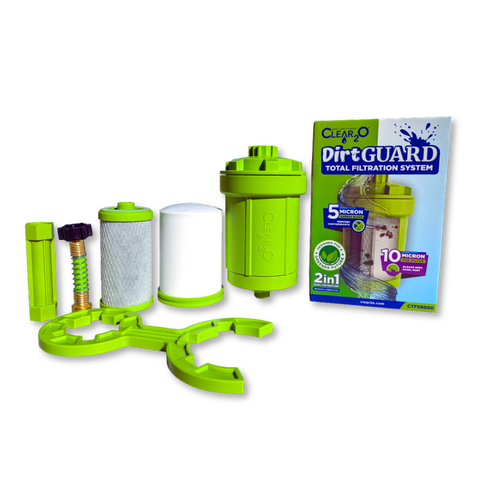 CLEAR2O DIRTGUARD TOTAL FILTRATION SYSTEM CTFS8000 - The Ultimate 2-IN-1 Total Filtration System for RVers & Boaters!