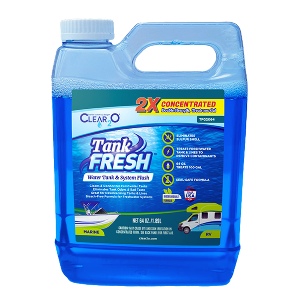 CLEAR2O TANKFRESH WATER TANK & SYSTEM FLUSH 64 OZ