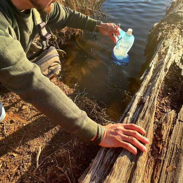 CLEAR2O® PERSONAL WATER FILTER DUAL FILTRATION SYSTEM - PWF850 - Drink Safe Water Anywhere - Personal Water Filter for Hiking, Camping, Travel & Emergency