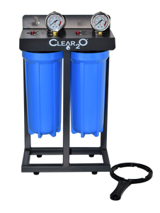 CLEAR2O® RV DUAL UNIVERSAL CANISTER WATER FILTRATION SYSTEM - CDC200