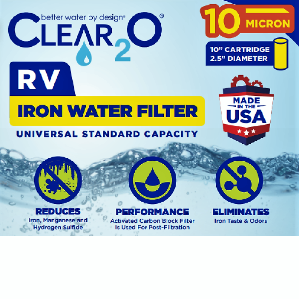 CLEAR2O® IRON WATER FILTER CFE1001 MADE IN THE USA