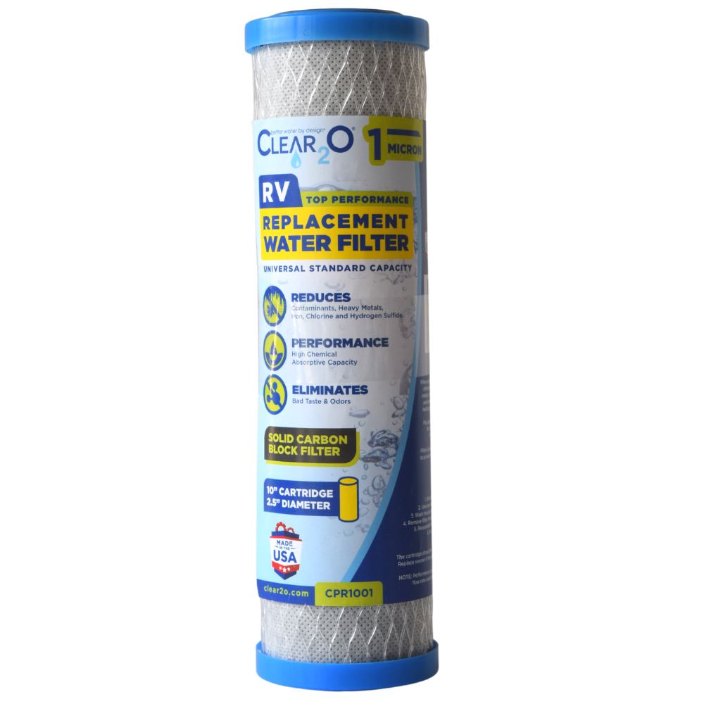 CLEAR2O® RV Replacement Water Filter - CPR1001 - MADE IN THE USA