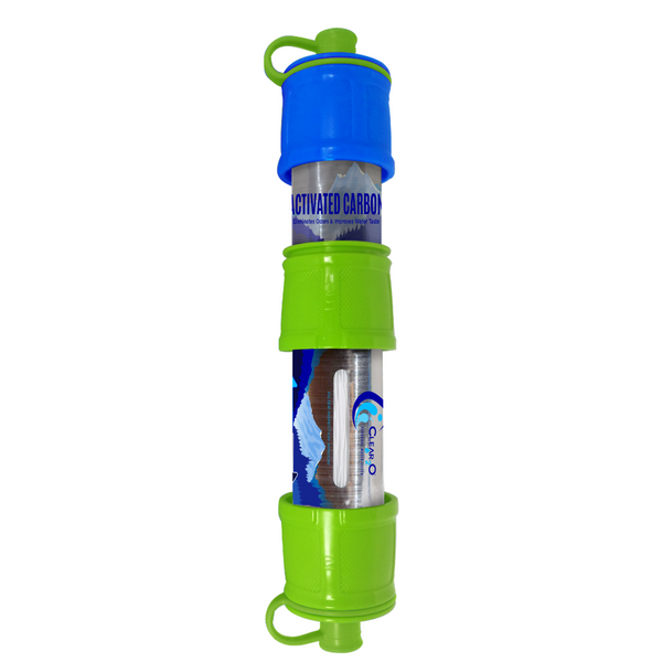 CLEAR2O® PERSONAL WATER FILTER DUAL FILTRATION SYSTEM - PWF850 - Drink Safe Water Anywhere - Personal Water Filter for Hiking, Camping, Travel & Emergency