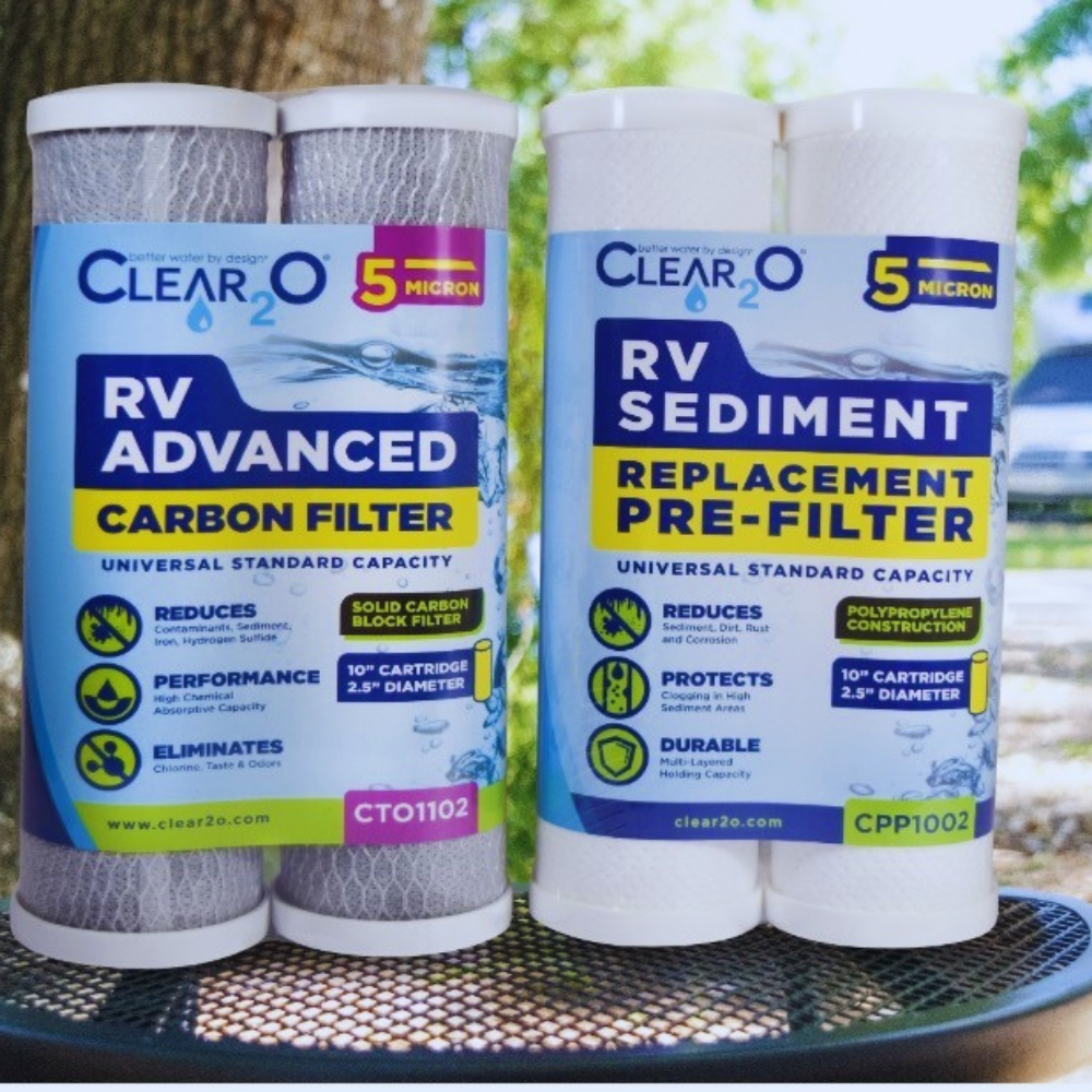 CLEAR2O® RV UNIVERSAL ADVANCED SOLID CARBON WATER FILTER CTO1102 2
