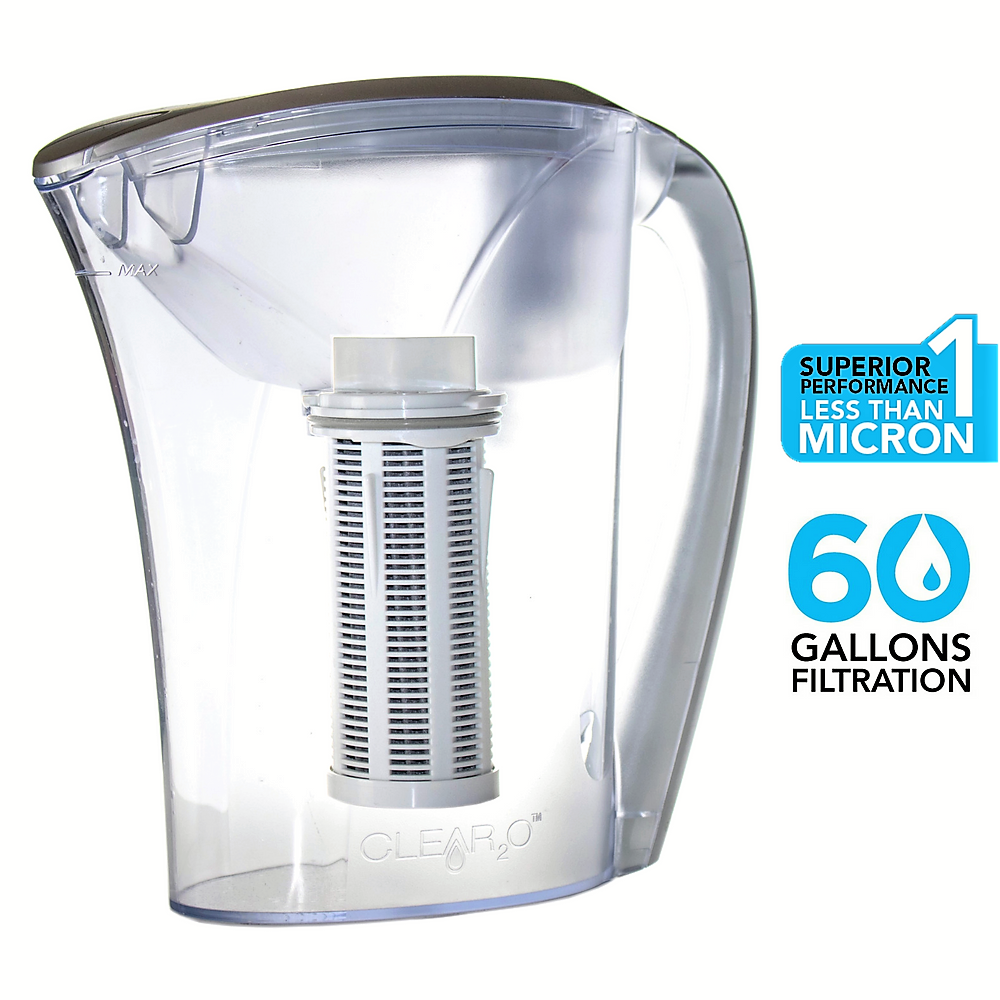 CLEAR2O® GRAVITY WATER FILTER PITCHER - GRP200