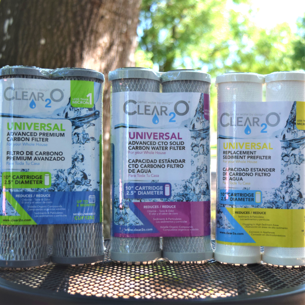 Clean2o CLEAR2O® ADVANCED PREMIUM CARBON UNIVERSAL FILTER RV & WHOLE HOUSE WAT