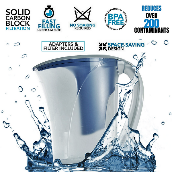 CLEAR2O® ADVANCED WATER FILTRATION PITCHER - CWS100