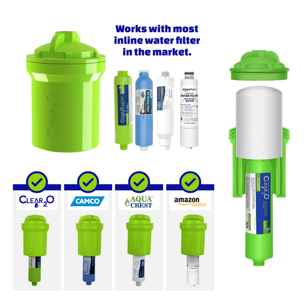 CLEAR2O DIRTGUARD FITS MOST INLINE WATER FILTERS IN THE MARKET